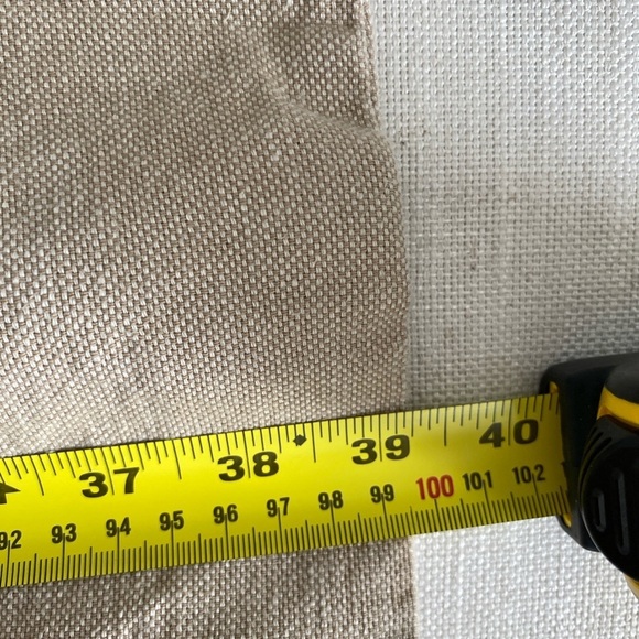 MEXX LINEN-Cotton Long Trench Coat Neutral Beige Size 6 - Picture 11 of 13